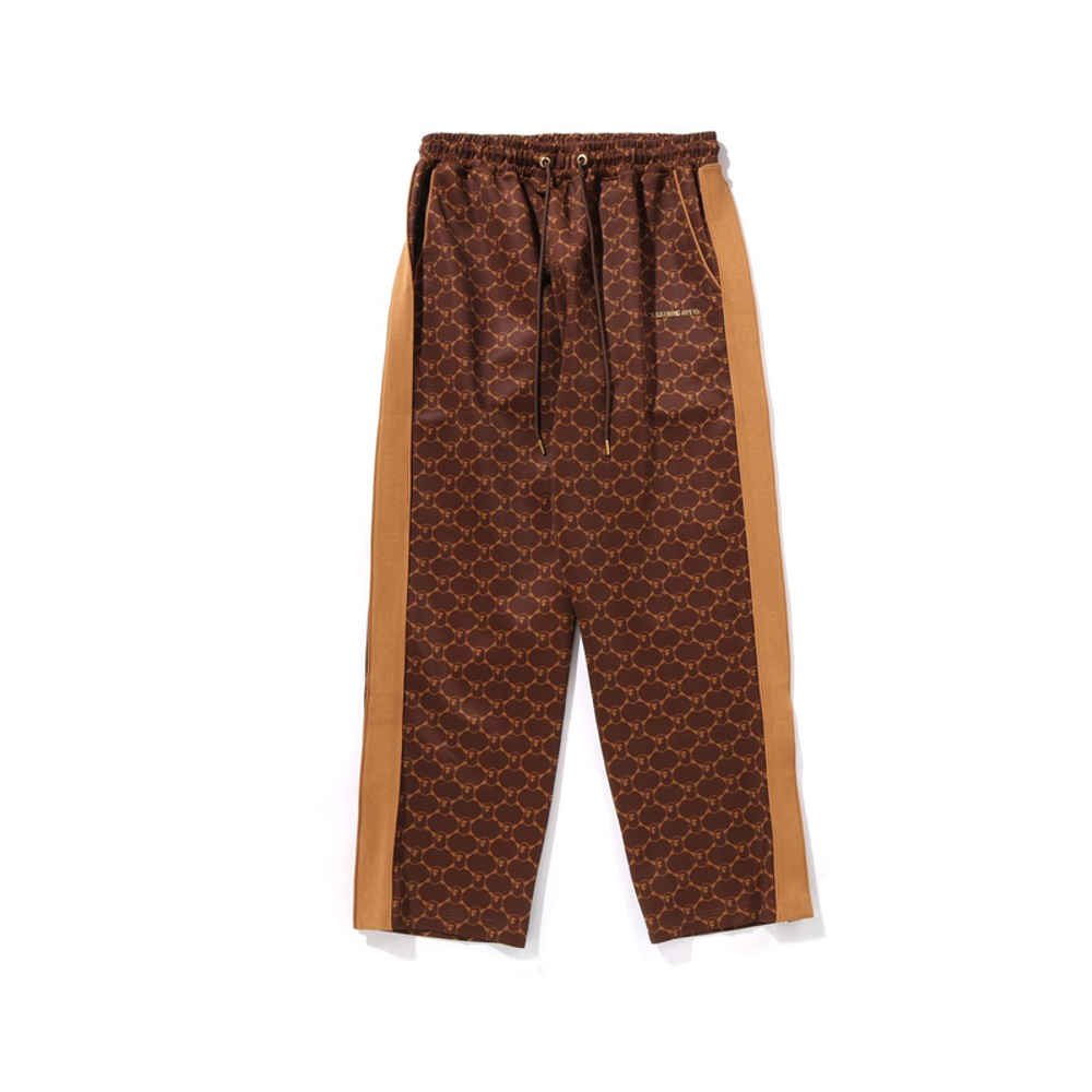 A Bathing Ape College Monogram Relaxed Fit Брюки