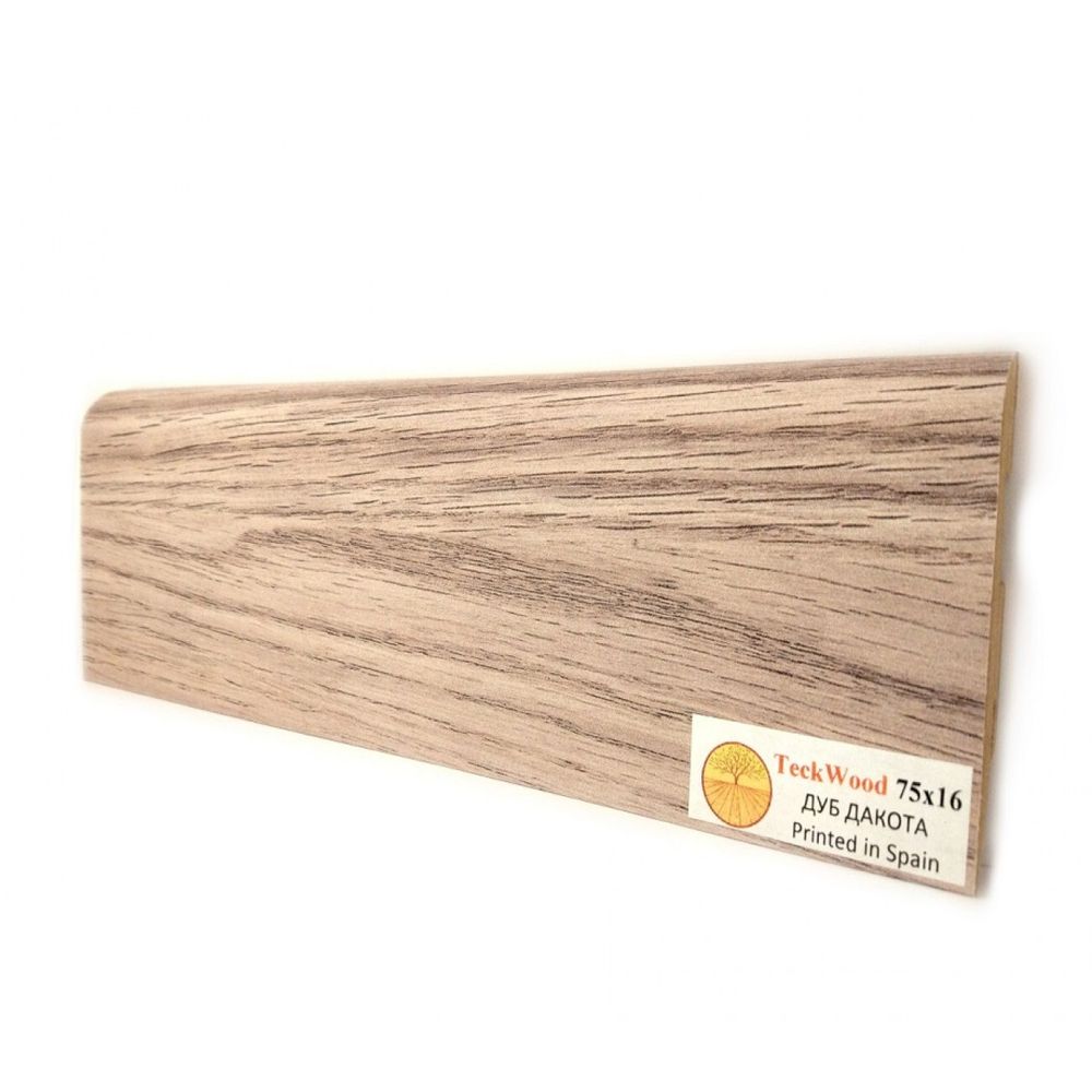 Плинтус напольный Teckwood Дуб Дакота (Oak Dacota)