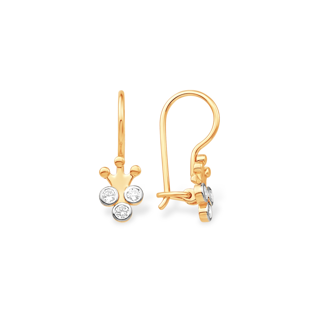 Серьги из золота 585 пробы