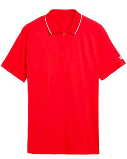 Мужское теннисное поло Wilson Team Seamless Polo 2.0 - красный