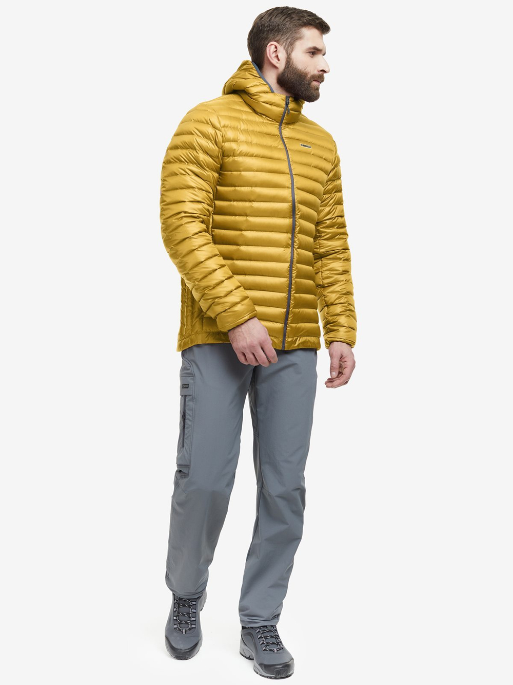 Куртка мужская пуховая BASK CHAMONIX LIGHT MJ V2 золотая