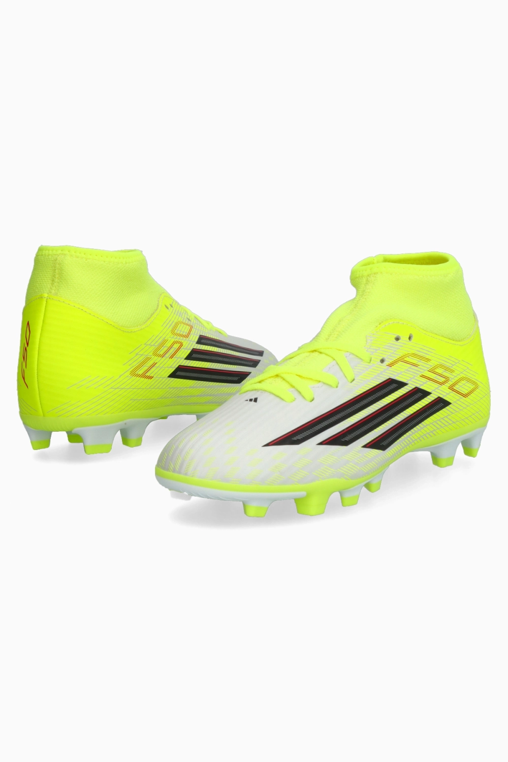 Бутсы adidas F50 Club Mid FG/MG Junior - желтый