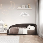 Кровать Элис 90х200 Шоколадный Правый Угол