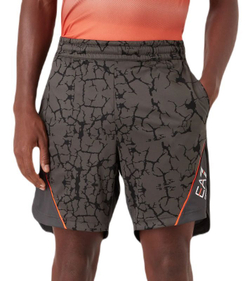 Мужские шорты теннисные EA7 Man Woven Shorts - black
