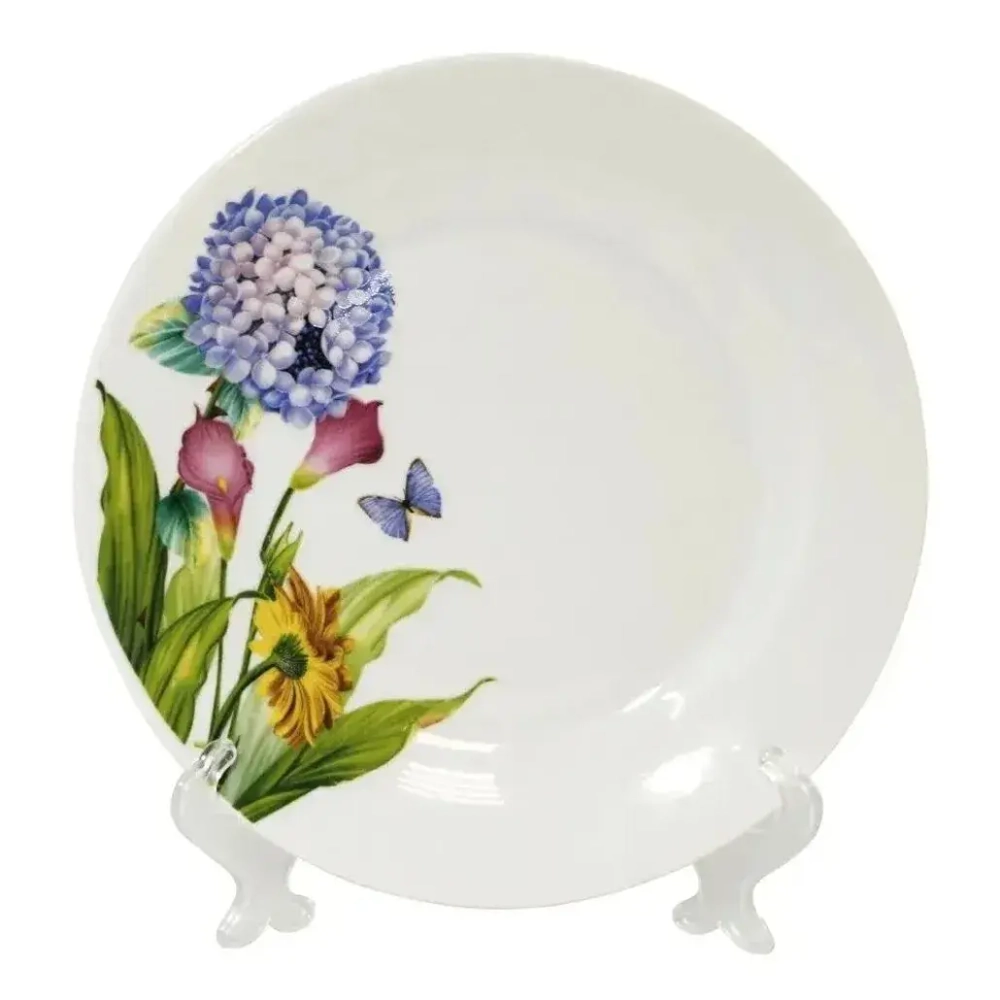 Тарелка 19 см Гортензия