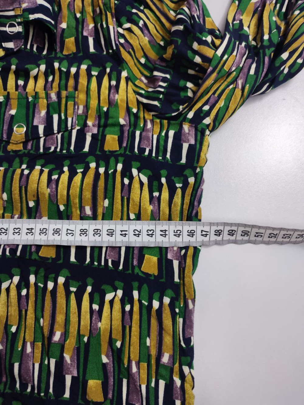 Рубашка Mari May с принтом 44 размер