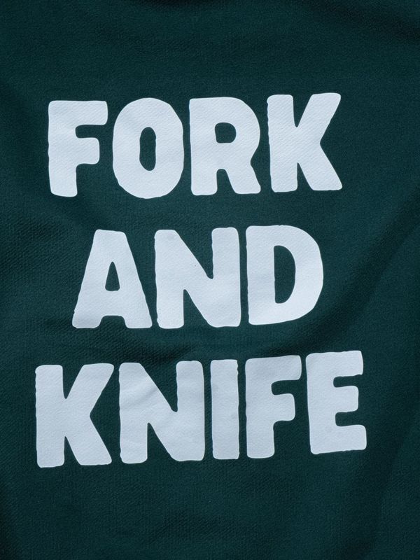 Толстовка F&K темно-зеленая - фото 13