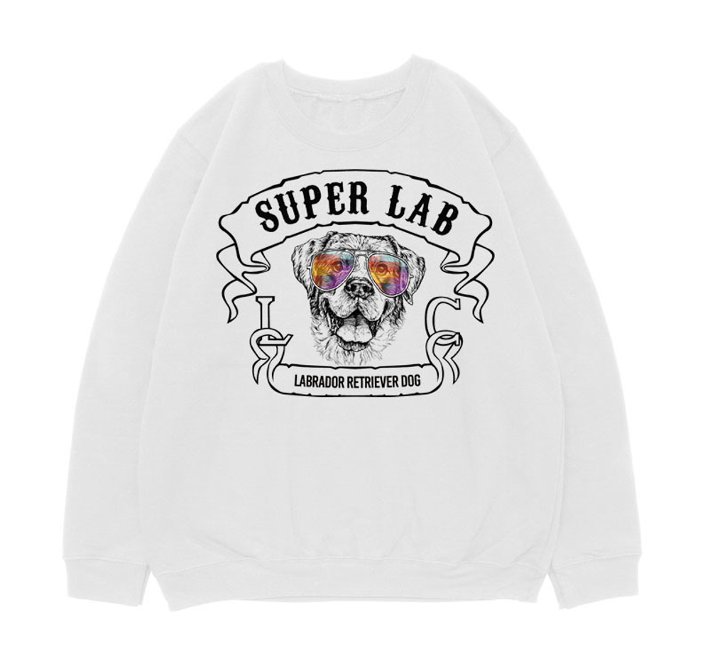 Свитшот "Супер Лаб"
