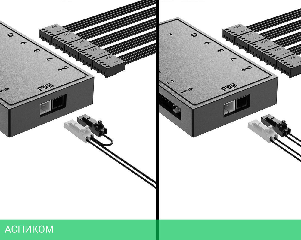 Хаб для вентилятора ID-Cooling FH-10 PWM