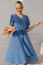 Платье Лагуна (голубое) П13443-45М LT Collection