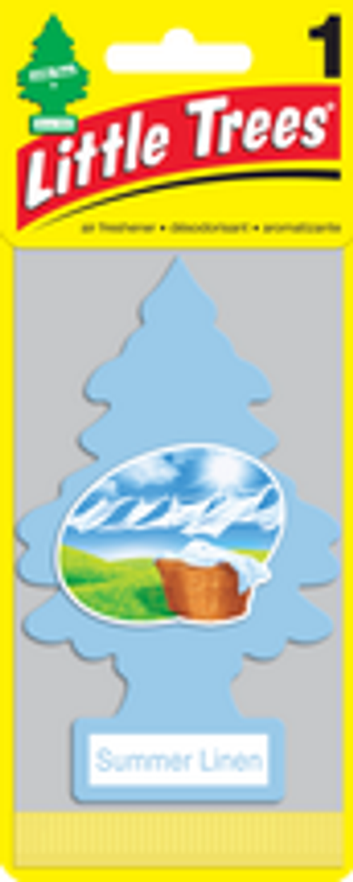Ароматизатор на зеркало Little Trees (елочка), летняя свежесть
