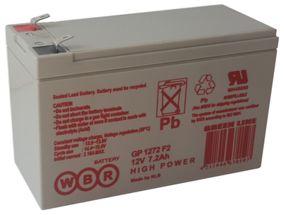 WBR GP 1272 аккумулятор