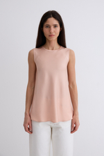 Топ Силуэтный из вискозы и ацетата