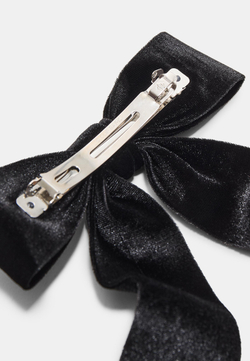 STRADIVARIUS Заколка-бант для волос, черный