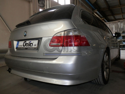Фаркоп оцинкованный Galia B022C для BMW 5-Series E60 седан / E61 универсал 2003-2010(паспорт и сертификат в комплекте)(без электрики)