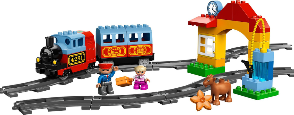 LEGO Duplo: Мой первый поезд 10507 — My First Train — Лего Дупло