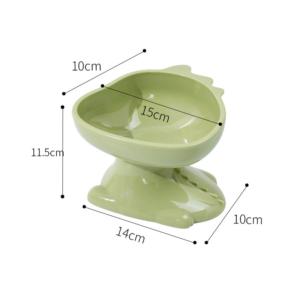 DOGMAN Миска пластиковая на ножке «Дракон», 0.35 л