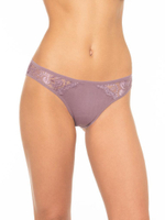 Трусики-слипы с ажурными вставками по бокам (Размер: L) (Цвет: персиковый)