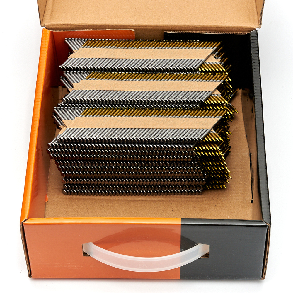 Реечные гвозди по дереву тип D34 (2,87х50, RIBrt кольц.накат., 3000 шт/уп) FEDAST