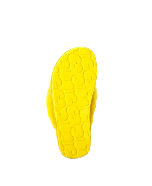 FLUFF FLIP FLOP II-yellow