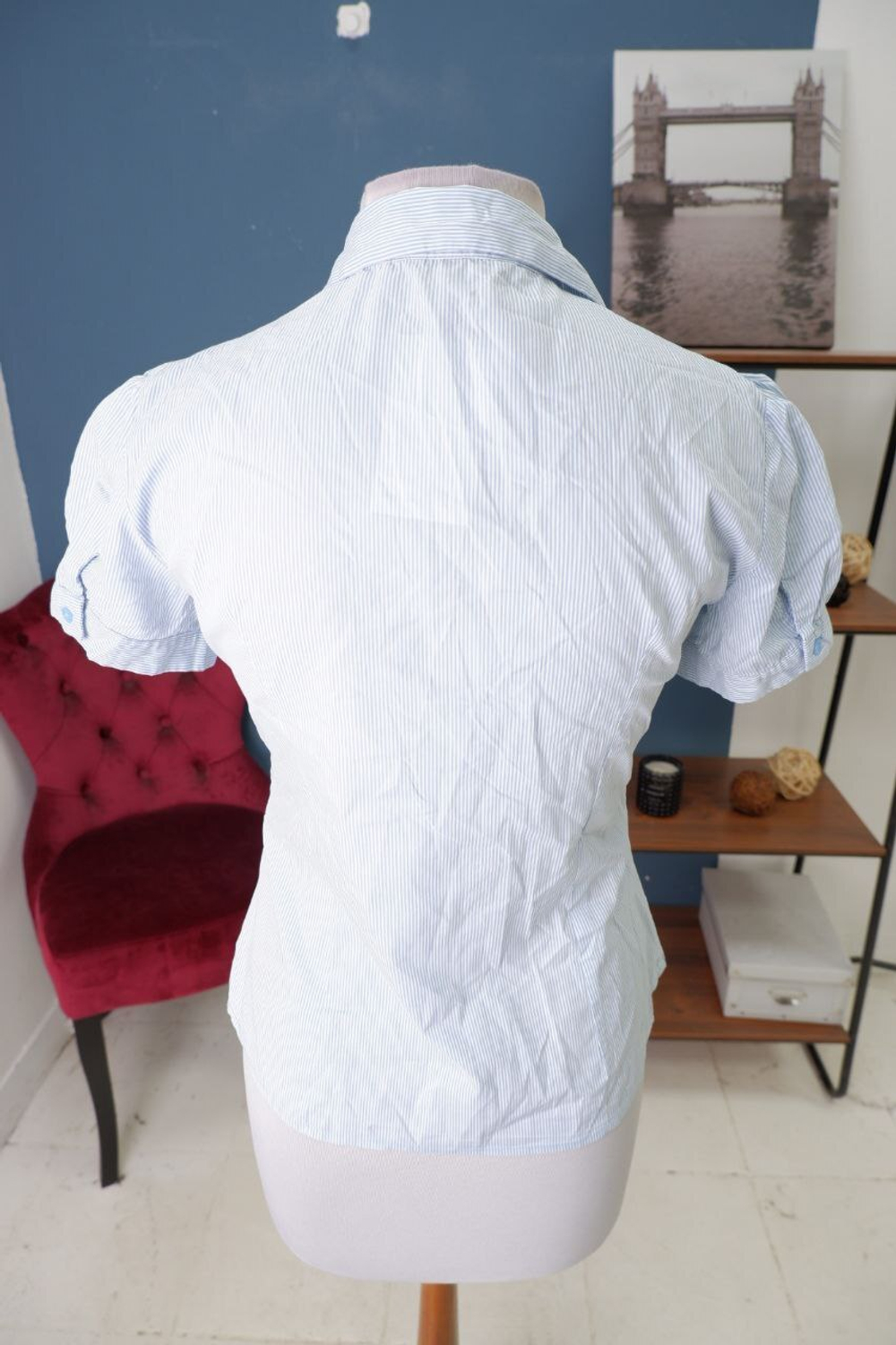 Рубашка O'stin с коротким рукавом  44 размер