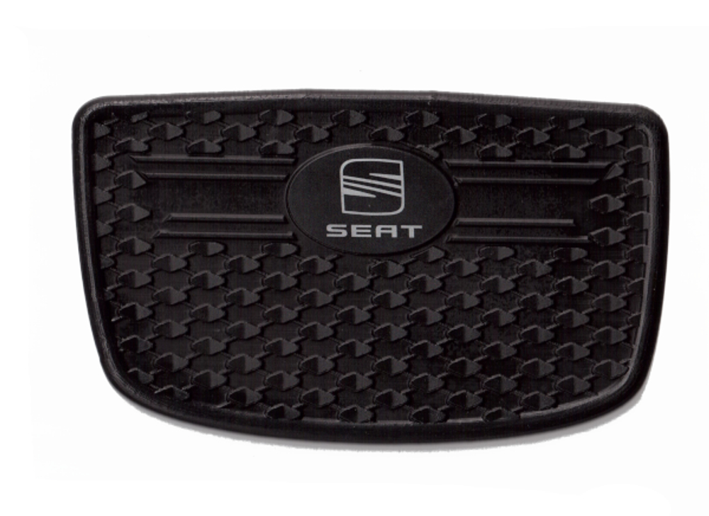 Подпятник брендовый Seat, (крепеж на клей). 25 см х 15 см