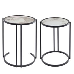 GAEM Набор из 2-х столов декоративных, L38,5/45 W37/43,5 H48/54 см