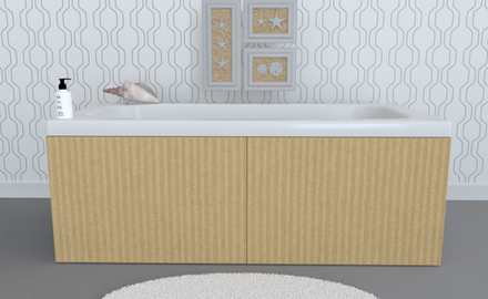 Экран под ванну откидной TR-5-427 коломба