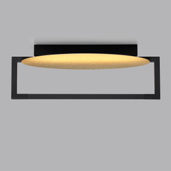 7016/15WL HIGHTECH ODL25 295 золотой ice crack/металл/акрил Настенно-потолочный светильник IP20 LED поворотный 360° 1*15W LUNAR