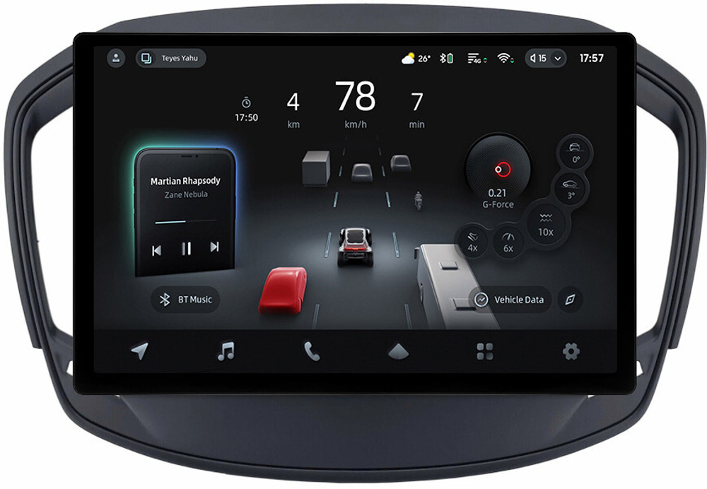 Магнитола для Opel Insignia 2013-2015 - Teyes CC4-PRO монитор 13" 2K QLED на Android 13, Snapdragon 778G, 8+128, AI, CarPlay, DSP, 4G SIM-слот