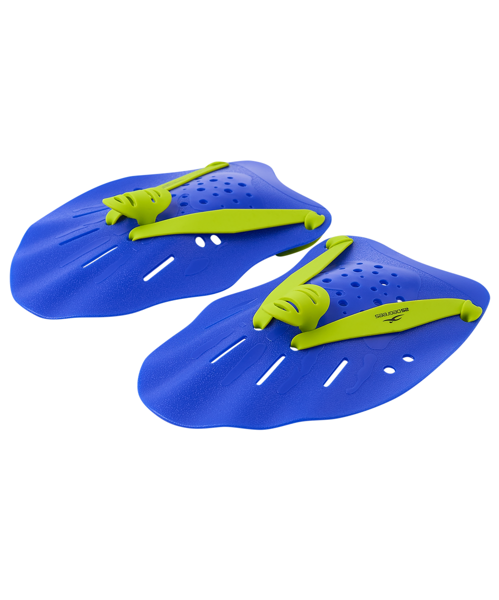 Лопатки для плавания Alfa Blue/Lime