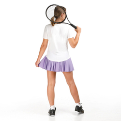 Женская теннисная юбка Nike Dri-Fit Advantage Court Pleated Skirt Women - Lilac