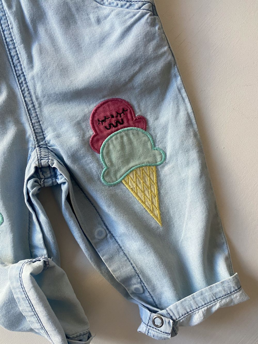 Джинсовый комбинезон  Stella McCartney, 80