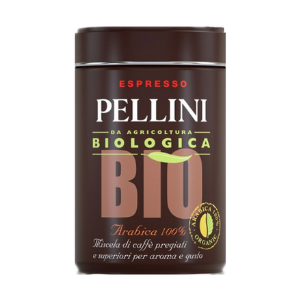 Кофе молотый Pellini Bio Organic, 250 г, ж/б