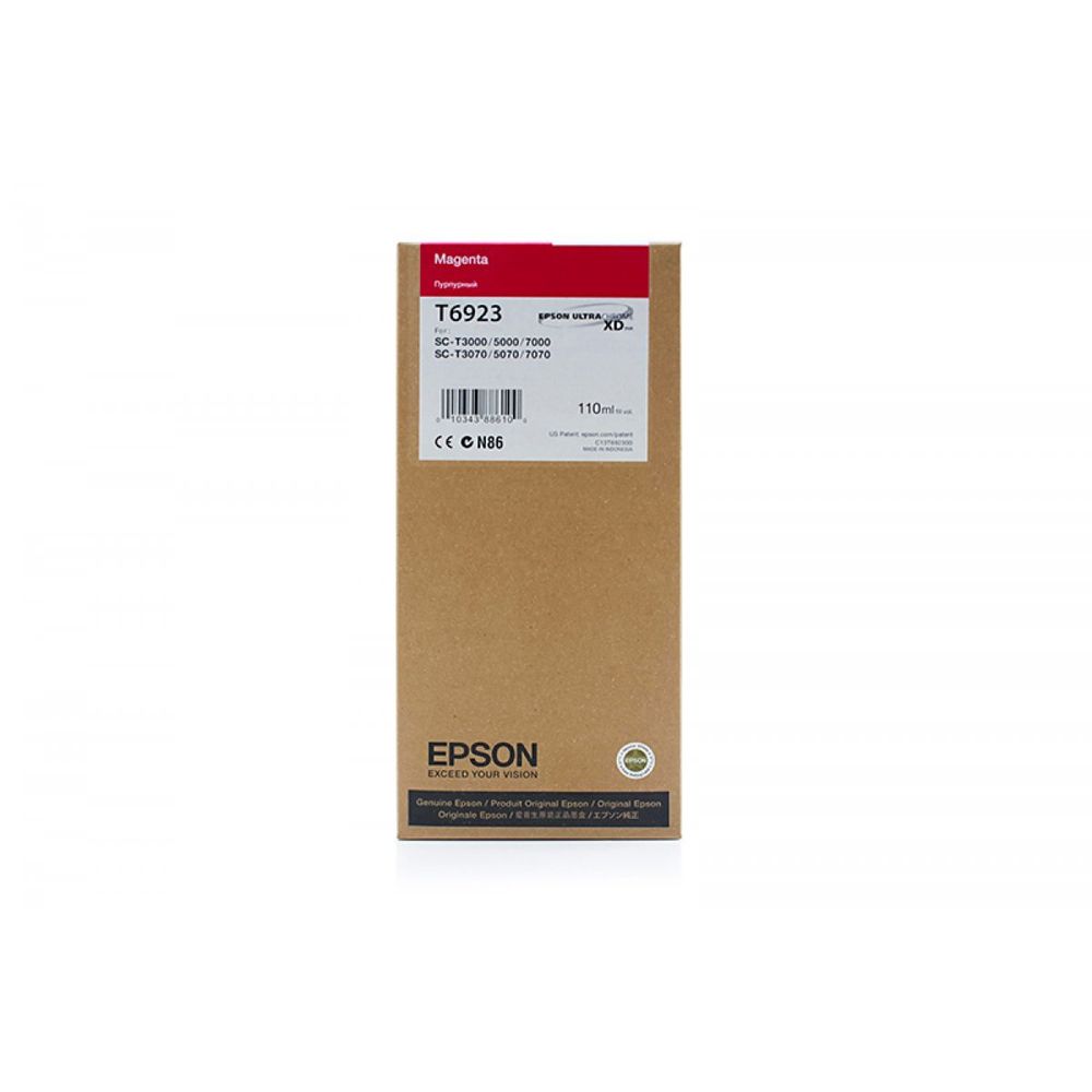 Картридж EPSON T6923 пурпурный для SC-T3000/SC-T5000/SC-T7000