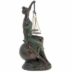 GAEM Фигурка декоративная "Фемида", L17 W16 H34 см
