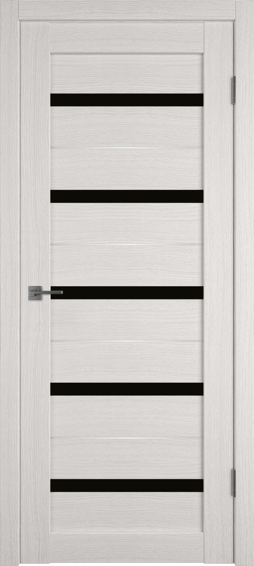 Дверь Atum Al 7 / Bianco / Black Gloss SM / Владимирские двери