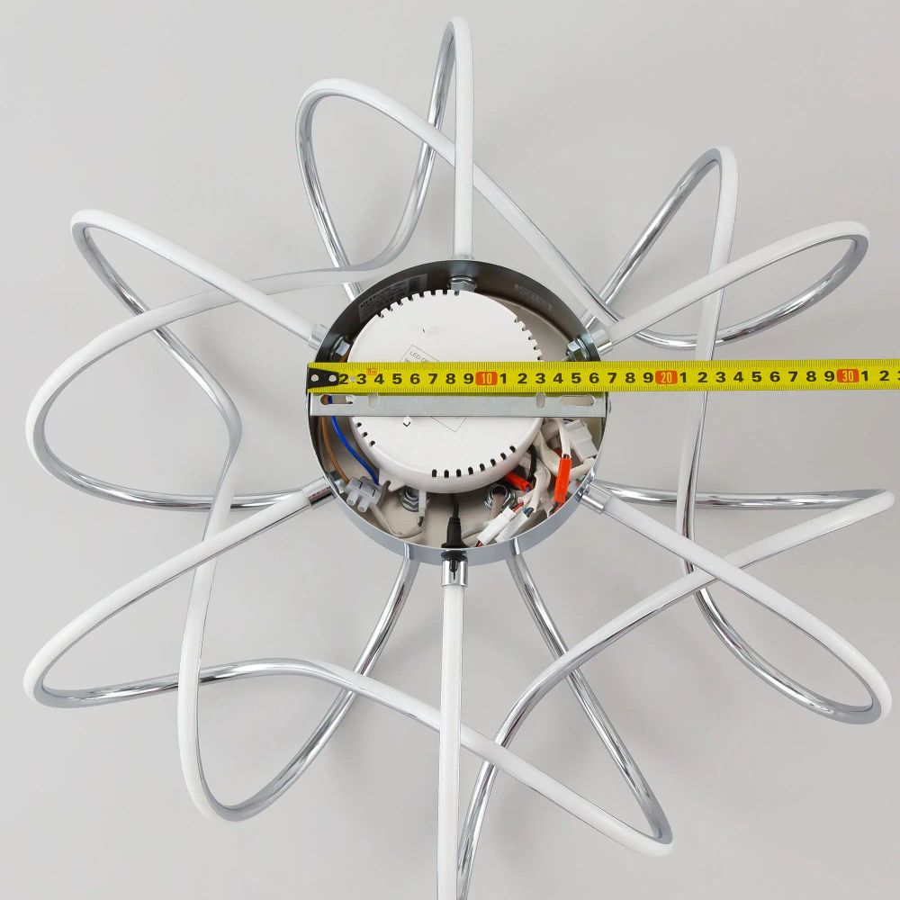 Citilux Мишель CL229161 RGB Люстра светодиодная с пультом Хром