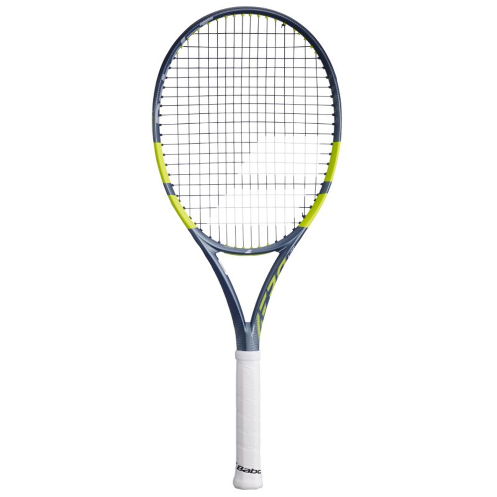 Теннисная ракетка Babolat Pure Aero Lite Gen-9 - metallic dark forest/yellow + Струны