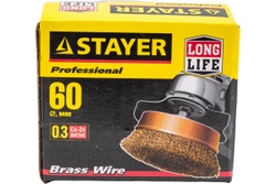 Щетка чашечная "MASTER" (60 мм; М14) для УШМ STAYER 35125-060_z01