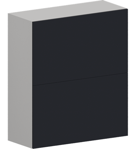 Кухня Модуль ШВГ 802Г Графит / Индиго