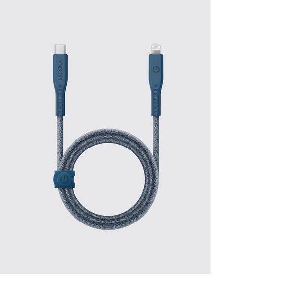 Кабель Energea Flow USB-C to Lightning 1.5M, Черный | Black