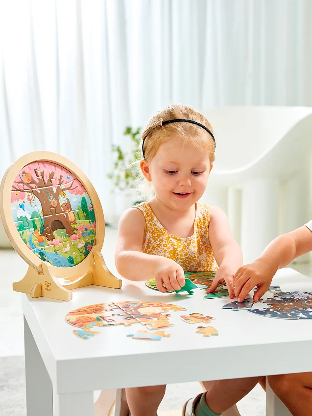 Игрушка развивающая "Умняша" пазлы Времена Года