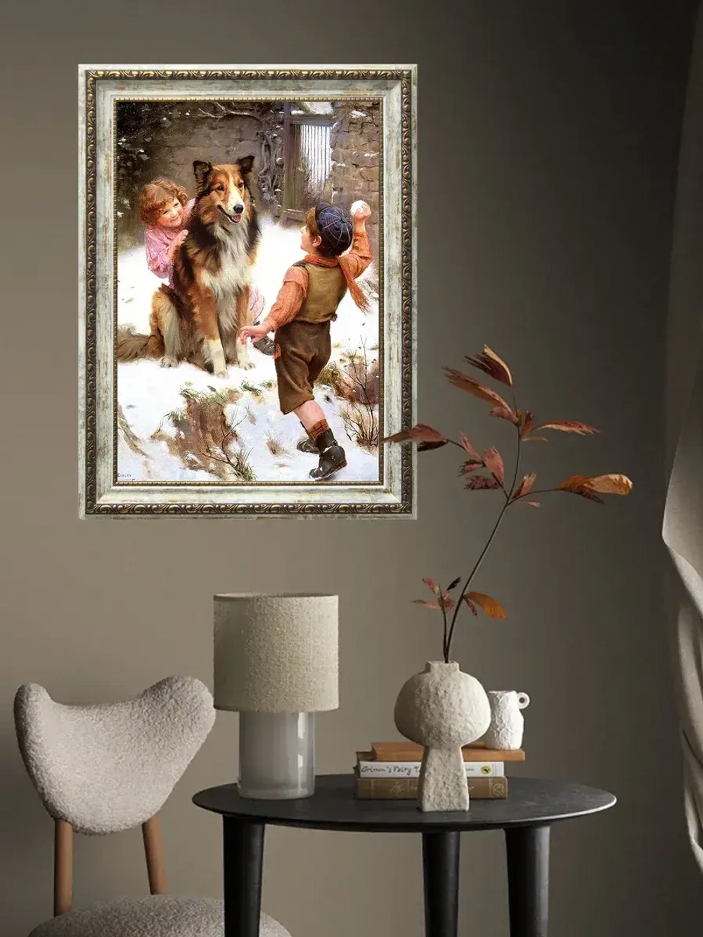 Картина на стену интерьерная на холсте 29*39 см