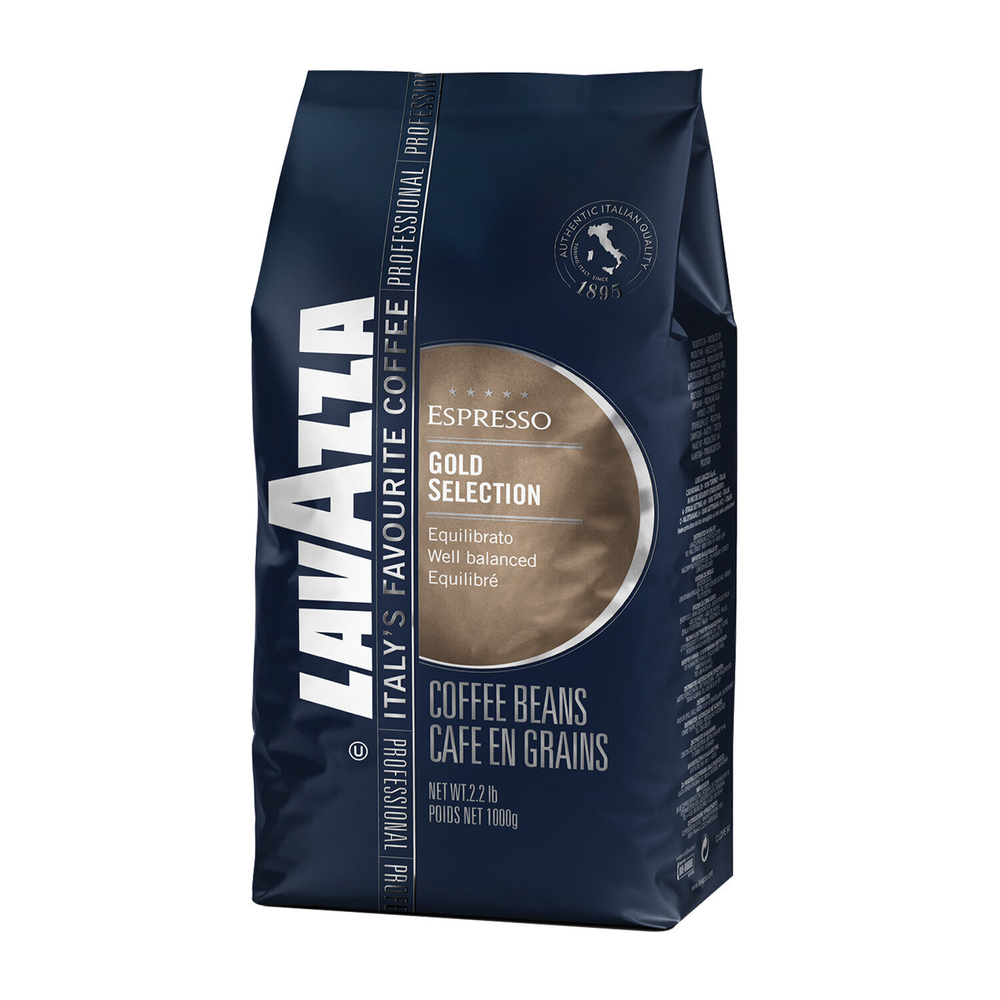 Кофе в зернах LAVAZZA «Gold Selection» 1 кг, ИТАЛИЯ