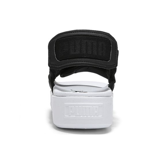 Puma Platform Slide YLM 'Black White'
