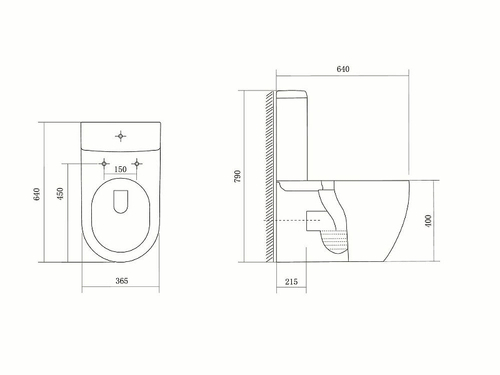 Унитаз компакт Aquatek Бетта AQ1363B-00 с бачком и сиденьем Микролифт