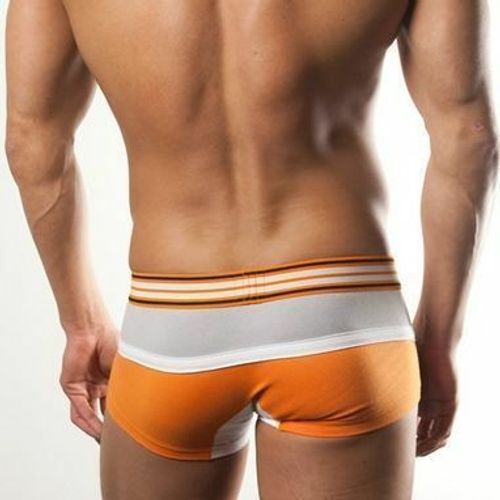 Мужские трусы хипсы TOOT Sports Binder Boxer Grey &amp; Orange TT00005