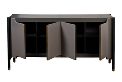 Комод 160x40x80см Garda Decor Grimaldi коричневый 77IP-GD009K