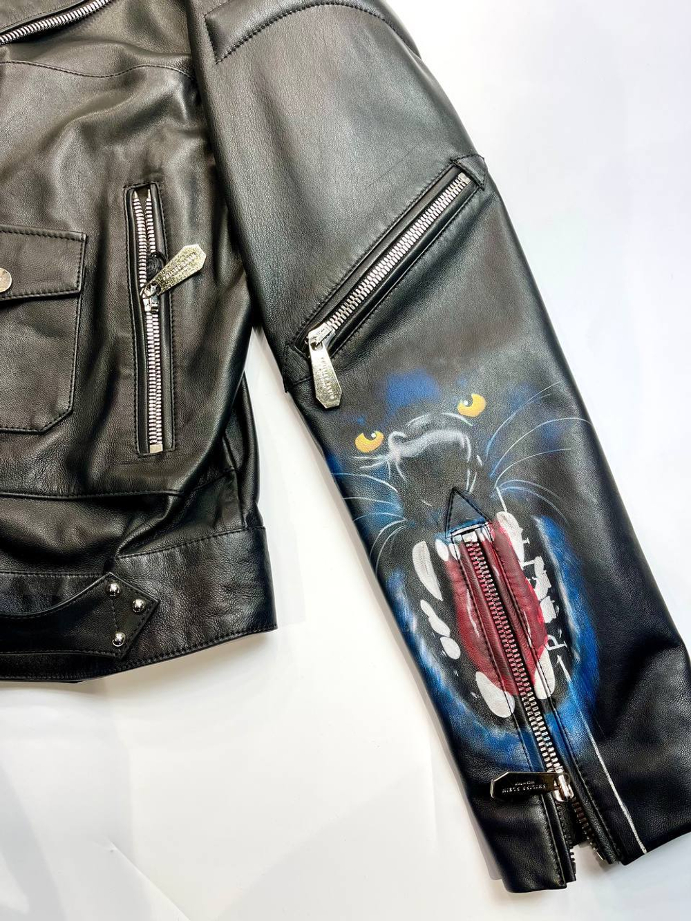 Кожаная куртка Philipp Plein